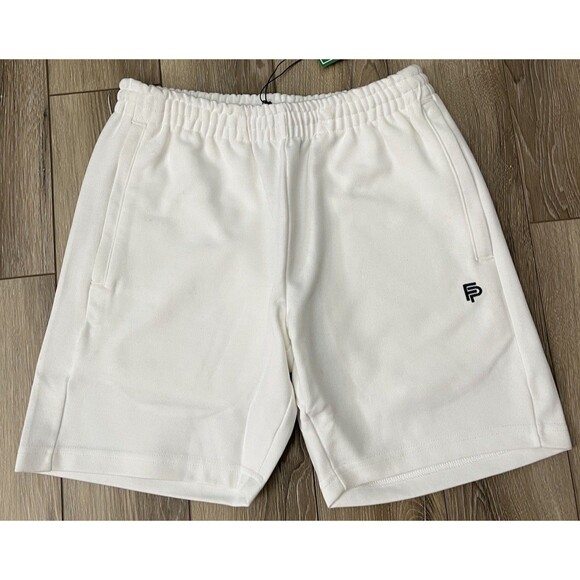 Flint Park White Court Short Athletic Sweatshorts Mens Size Small Drawstring NWT - Picture 2 of 7